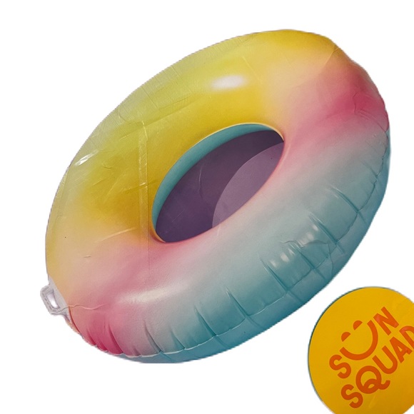 Sun Squad-Inflatable Swim Tube With Handles - Picture 2 of 7
